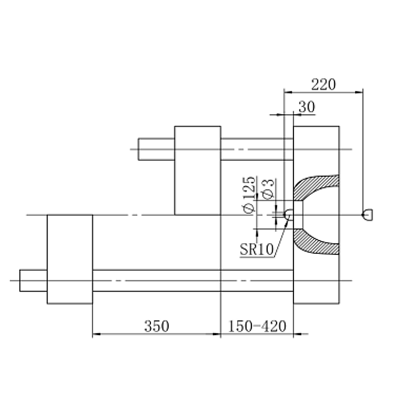 دستگاه قالب گیری تزریقی صرفه جویی در انرژی Pet Preform Plastic Variable SLA128